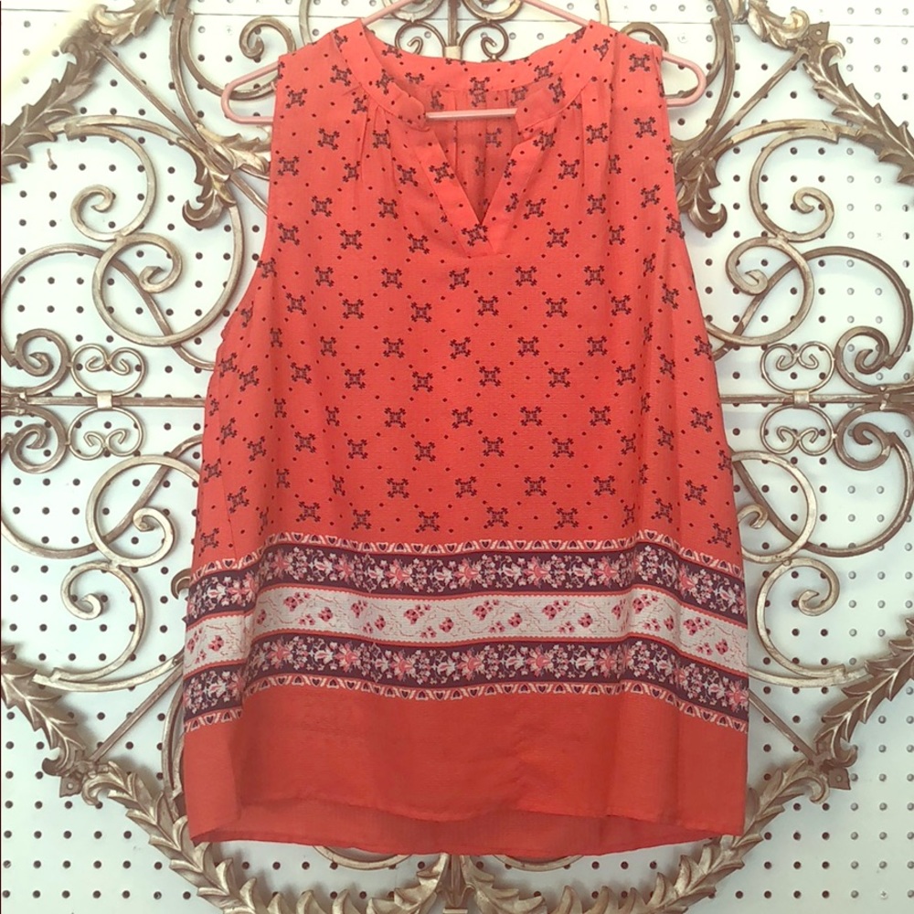 Tank top blouse 🍊